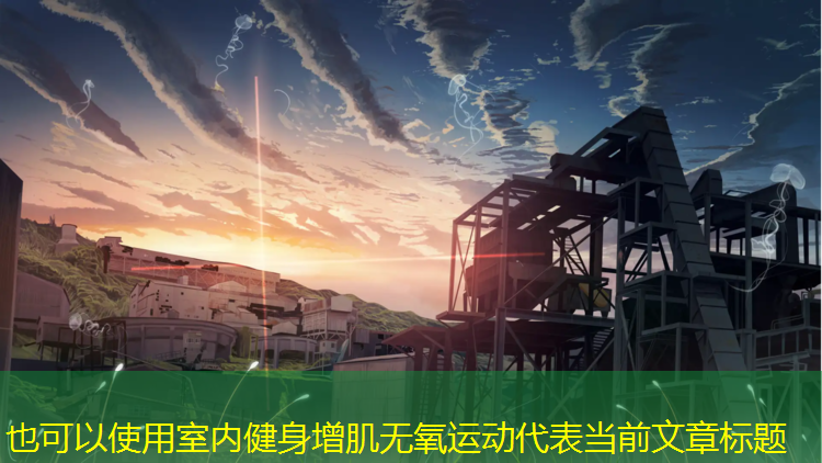 室内健身增肌无氧运动