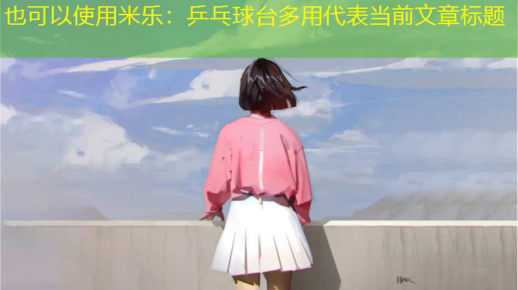 乒乓球台多用